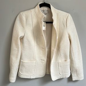 Talbots Petite Cream Short Peacoat